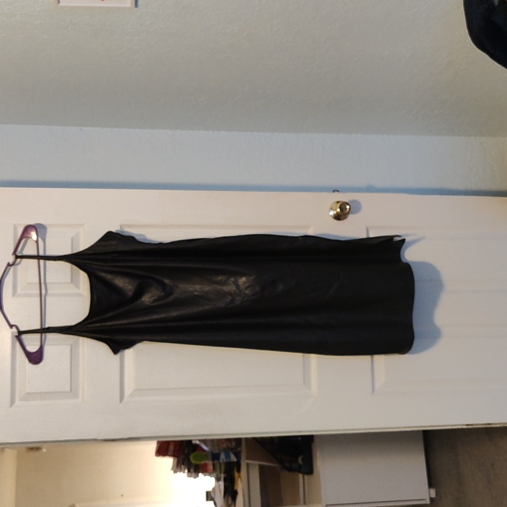 Wild fable faux leather dress